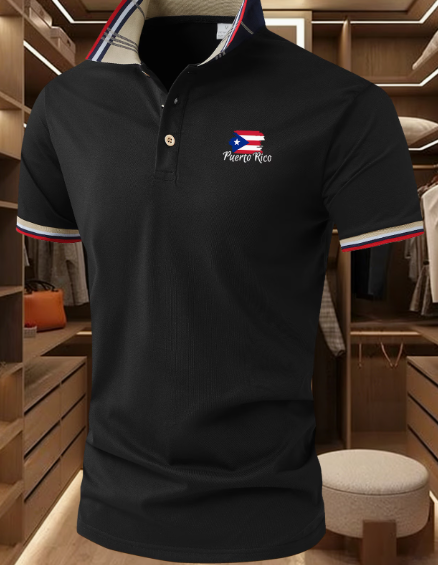 Polo de manga corta para hombre con un diseño moderno PR