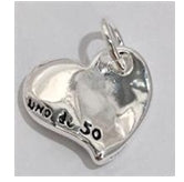 S925 HEART CHARM