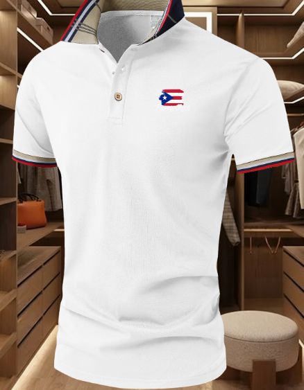 Polo de manga corta para hombre con un diseño moderno PR