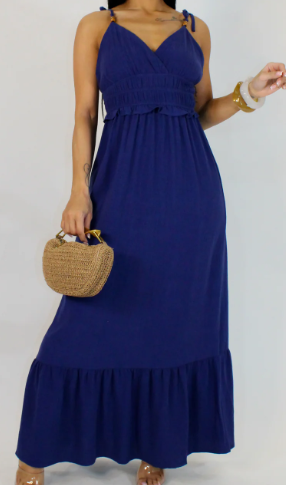 Falling For You Midi Dress