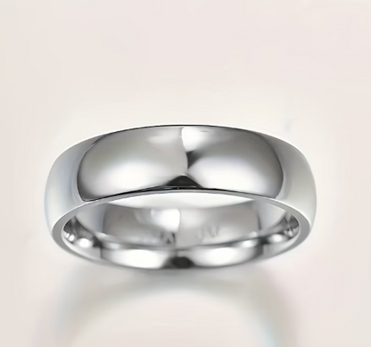 Anillo de acero de titanio para hombre