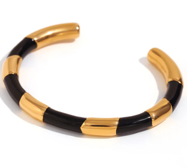 Minimalist 18K Gold Plated Stainless Steel Bracelets