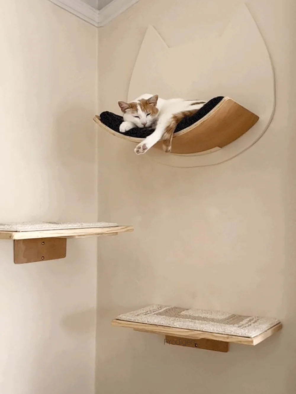 Wall Mounted Cat Climbing Shelves Cat Hammock