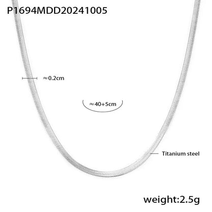 Stainless Steel Long Necklace Trendy Pig Nose Style Y Shape Drop Pendant