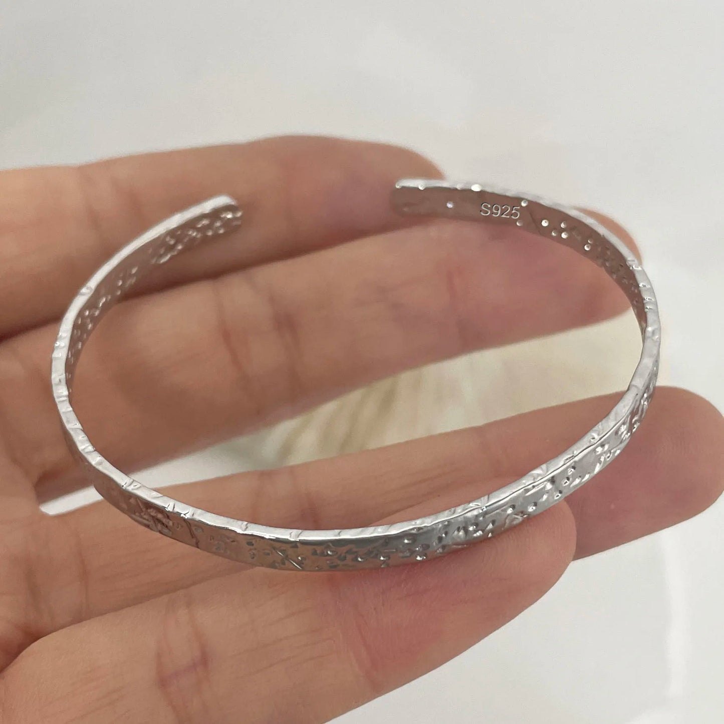 925 Sterling Silver Metal Bracelet