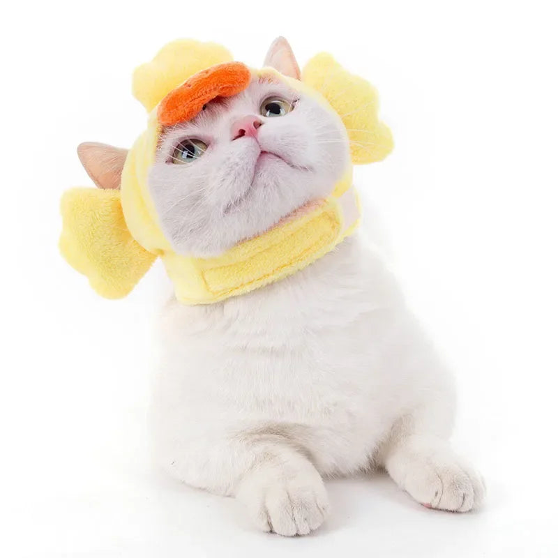 Funny Hat for Cat / Dogs  Costume Pet Headwear Cosplay Keep Warm Theme Party Photo Prop Accessories