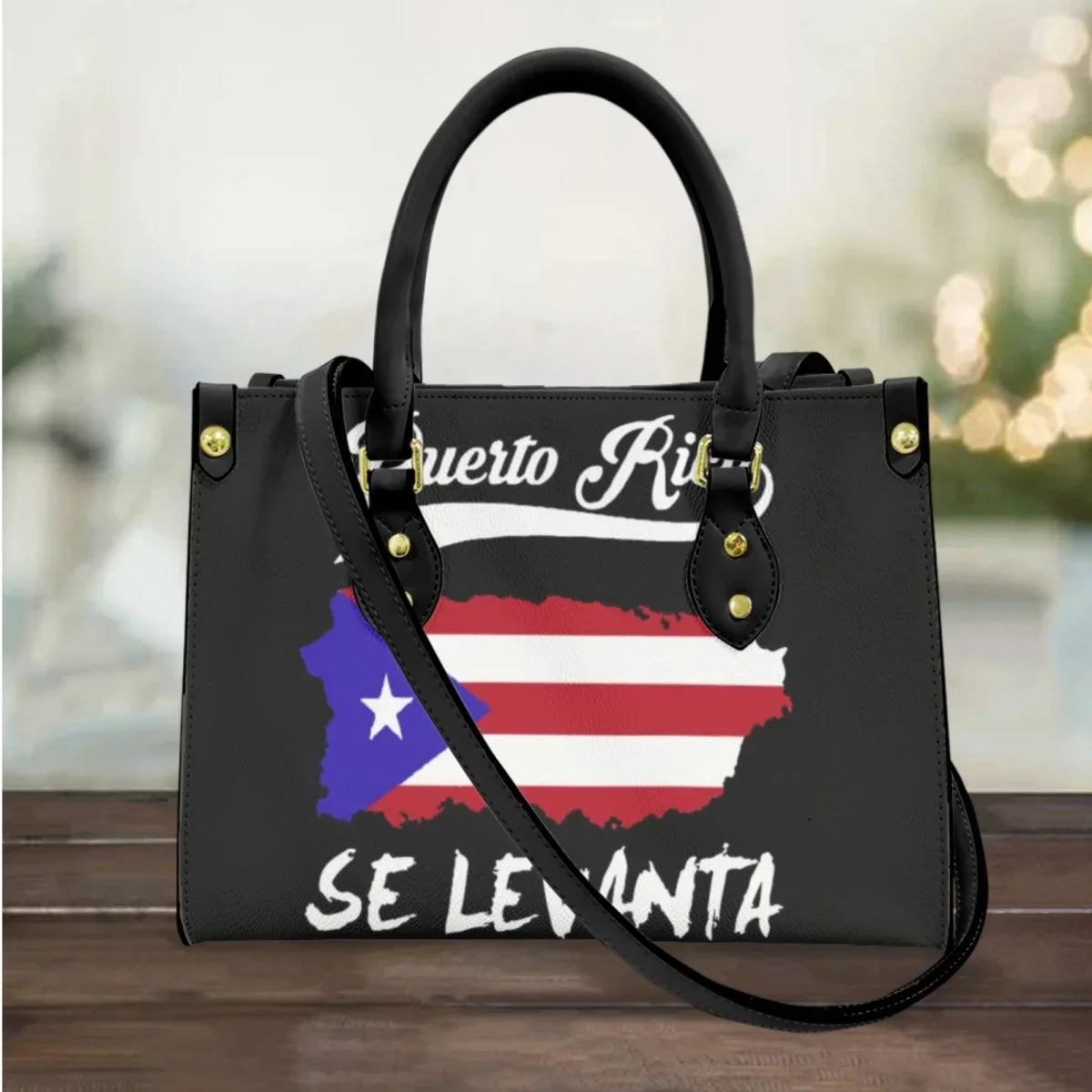 I Love Puerto Rico Design Casual Handbags Totes