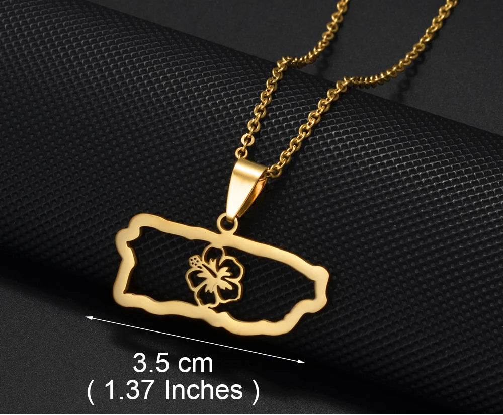 Puerto Rico  Traditional Symbol Necklaces