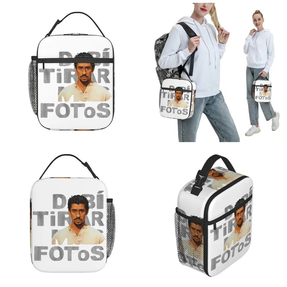 Bad Bunny DTMF Debi Tirar Mas Fotos Insulated Lunch Tote Bag