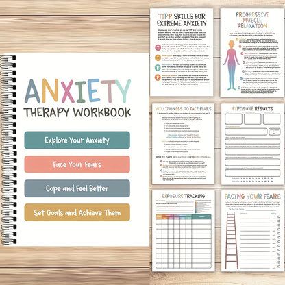 Anxiety Workbook for Adults & Teens
