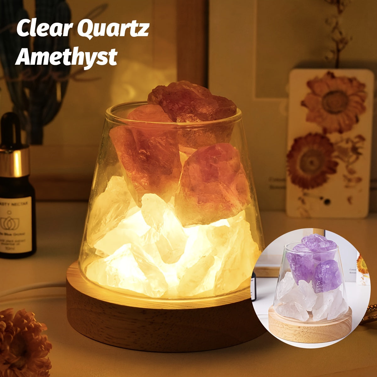 Natural Crystal Aroma Stone Diffuser Stone