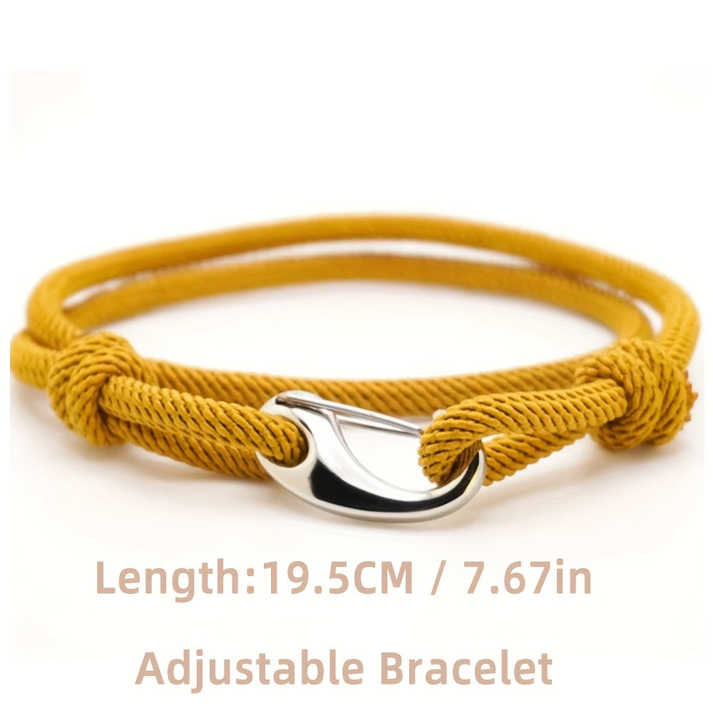 Adjustable bracelet, Cord Bracelet