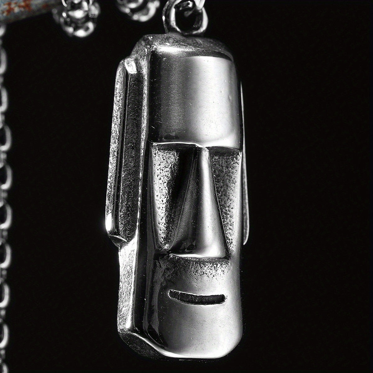 Moai Statue Pendant Necklace
