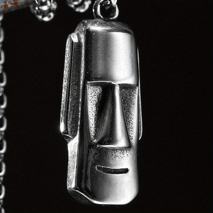 Moai Statue Pendant Necklace