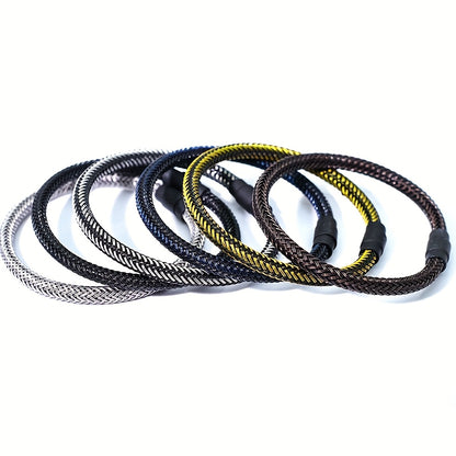 Braided Bracelet with Magnetic Clasp