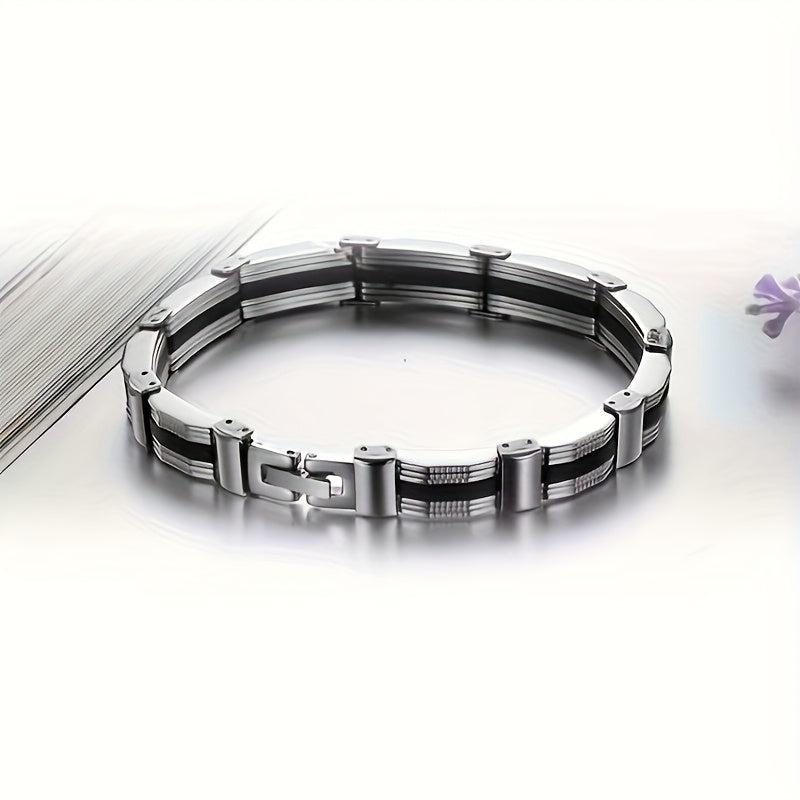 Stainless Steel Watch Buckle Bracelet