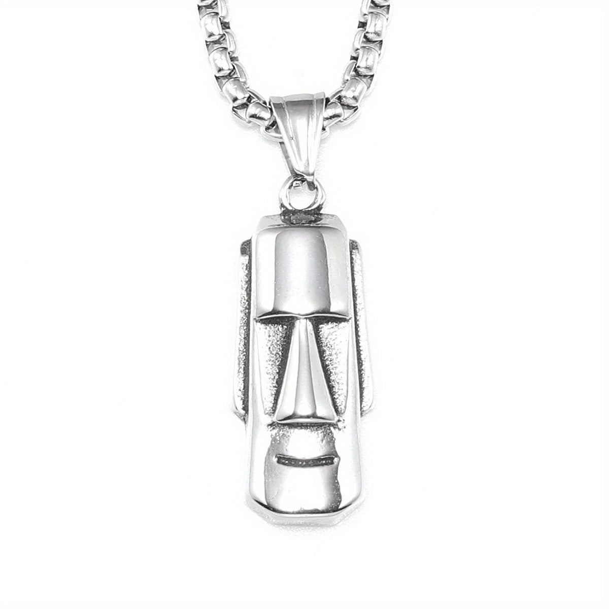 Moai Statue Pendant Necklace