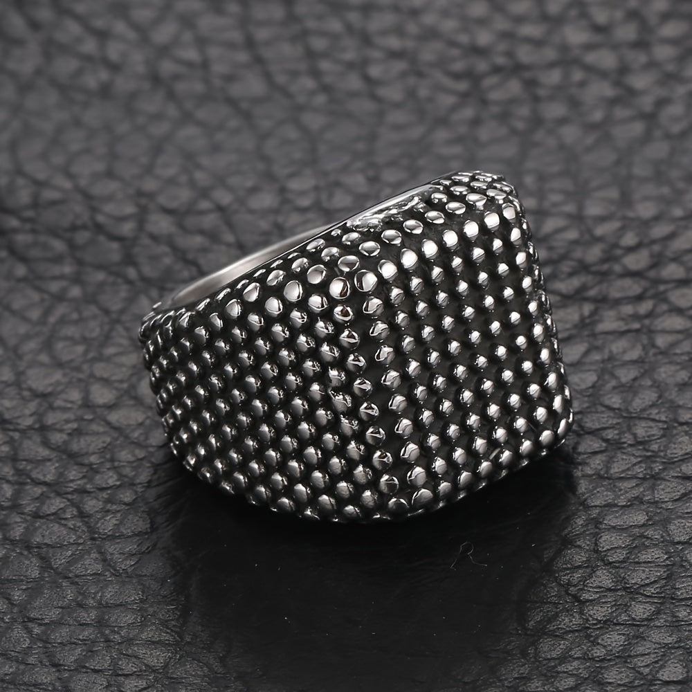 EJ  Men's Retro Personality Willow Stud Ring