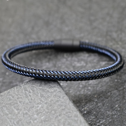 Braided Bracelet with Magnetic Clasp