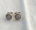 STERLING SILVER DAZZLING DROPLETS STUD EARRINGS