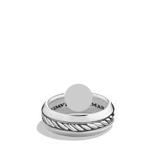 S925 Cable SILVER Band Ring