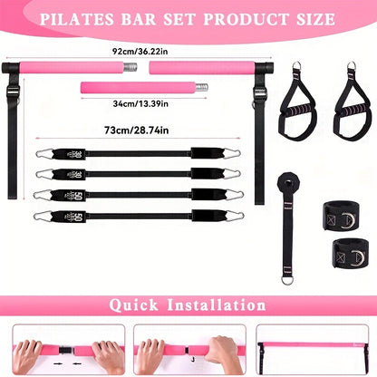 12pcs Set - Pilates Bar Set
