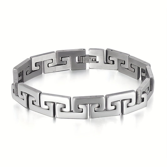 Geometric Bracelet - Elegant Interlinked Design