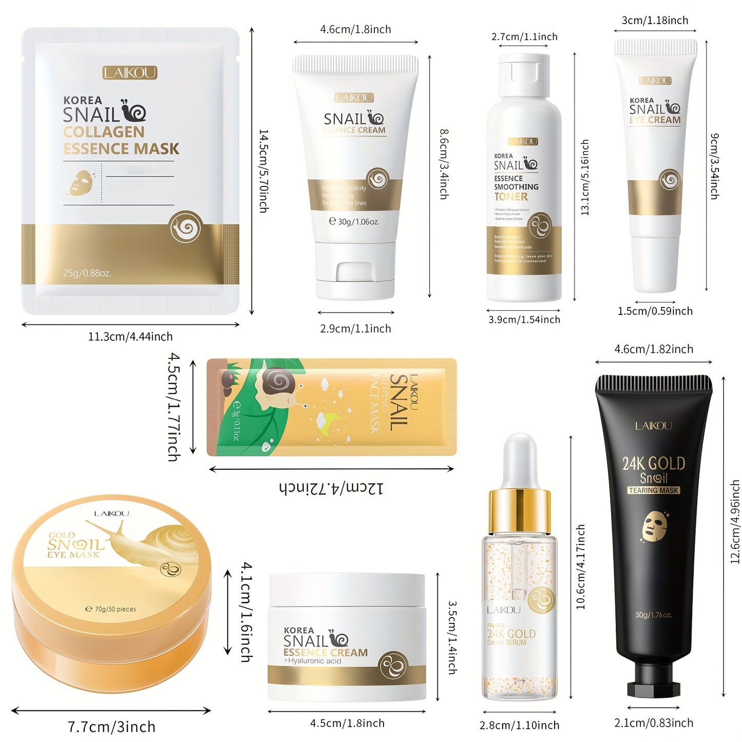 Snail Collagen Skincare Set
