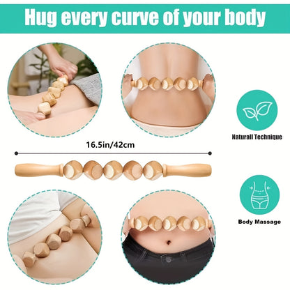 8-in-1 Wood Therapy Massage Tool Set