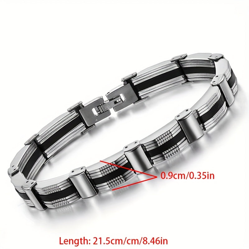 Stainless Steel Watch Buckle Bracelet