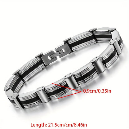 Stainless Steel Watch Buckle Bracelet