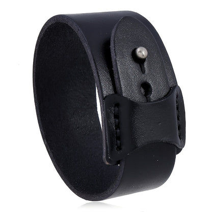 Retro  Leather Bangle Nk Bracelet