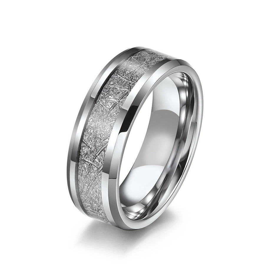 fashion geometric titanium steel plating rings