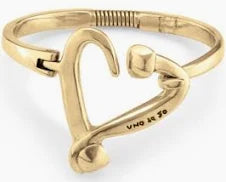 Gold Plated Heart  Bracelet